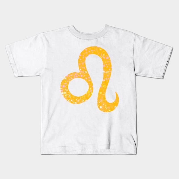 Leo Lady Kids T-Shirt by lolosenese